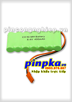 Pin đèn Exit Ni-MH 8,4v 2/3AAA 400mAhs